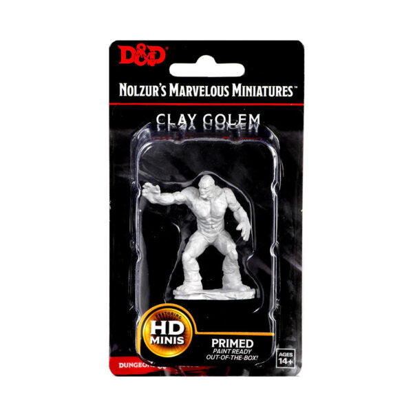 Wizkids D&D Nolzurs Marvelous Unpainted Miniatures Wave 10 Clay Golem 73843