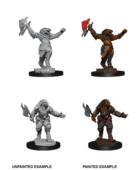 Wizkids D&D Nolzurs Marvelous Unpainted Miniatures Wave 11 Female Dragonborn Fighter 90001