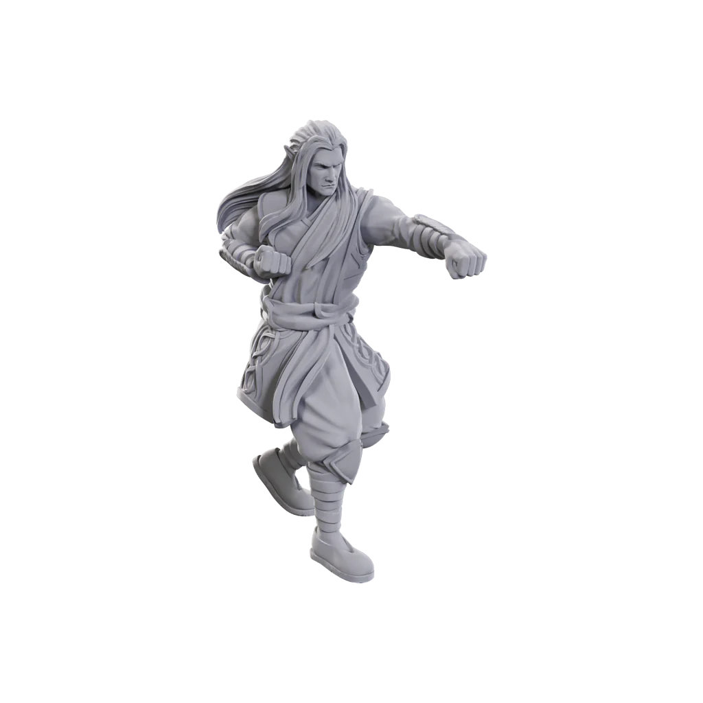 Wizkids D&D Nolzurs Marvelous Unpainted Miniatures Wave 24 Archdruid and Martial Arts Adept 90695