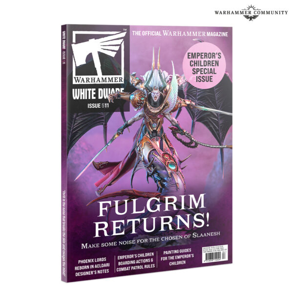 Games Workshop White Dwarf 511 April 2025 Fulgrim Returns WD04-60