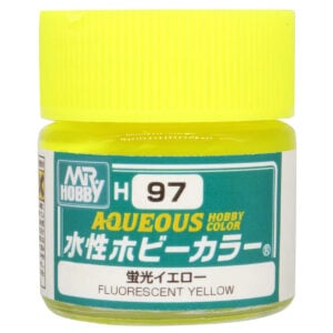 Mr Hobby Aqueous H97 Fluorescent Yellow Primary