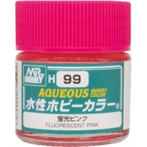 Mr Hobby Aqueous H99 Fluorescent Pink Primary