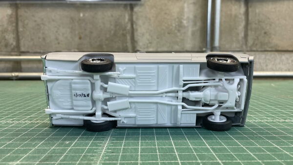 MPC 1972 Plymouth Duster Underneath
