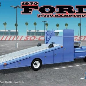 Moebius 1970 Ford F-350 Custom Ramp Truck 1/25 Scale 2588