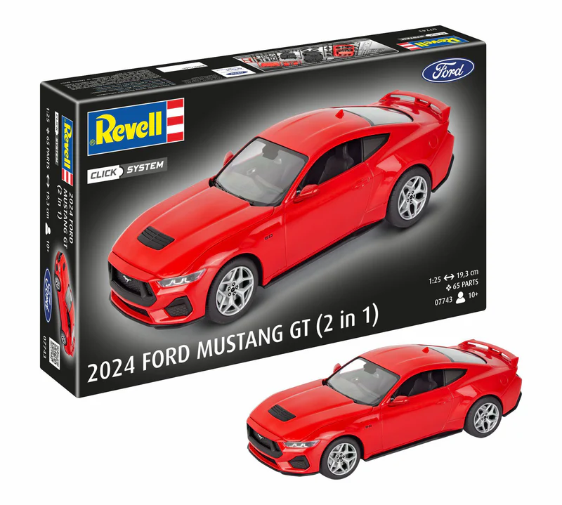 Revell Germany 2024 Mustang GT 1/25 Scale 07743