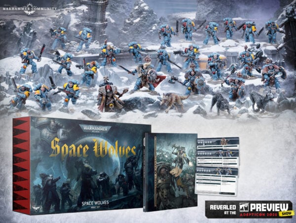 Warhammer 40000 Spaces Wolves Army Set