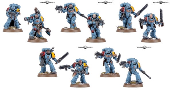 Warhammer 40000 Spaces Wolves Grey Hunters Collage