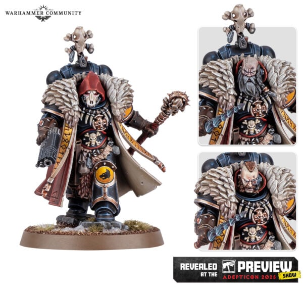 Warhammer 40000 Spaces Wolves Wolf Priest
