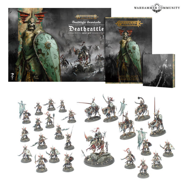 Warhammer Age of Sigmar Soulblight Gravelords Deathrattle Army Set 91-79