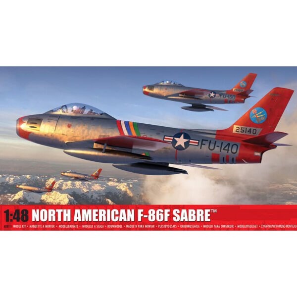 Airfix North American F-86F Sabre 1/48 Scale A08111