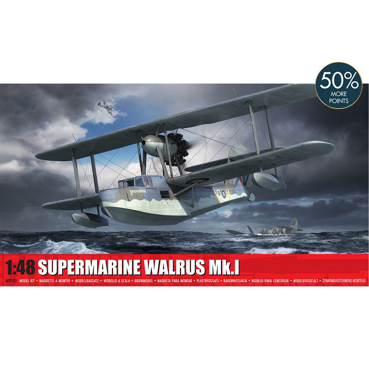 Airfix Supermarine Walrus Mk.I 1/48 Scale A09183