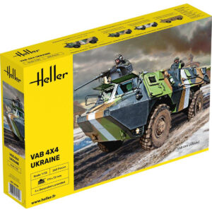 Heller VAB 4x4 Ukraine Armoured Vehicle 1/35 Scale 81130