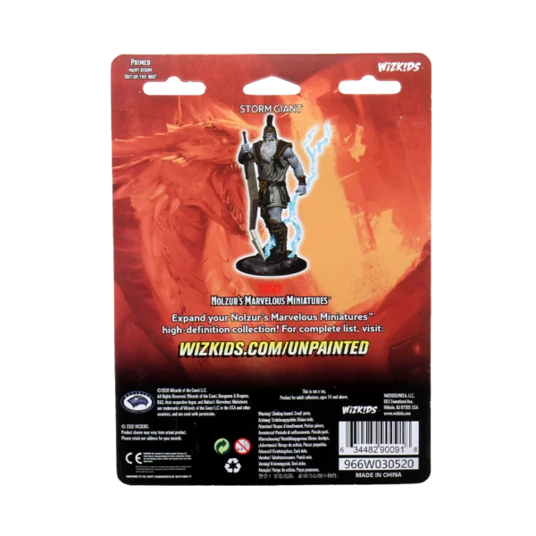 Wizkids D&D Nolzurs Marvelous Unpainted Miniatures Wave 12 Storm Giant 90091