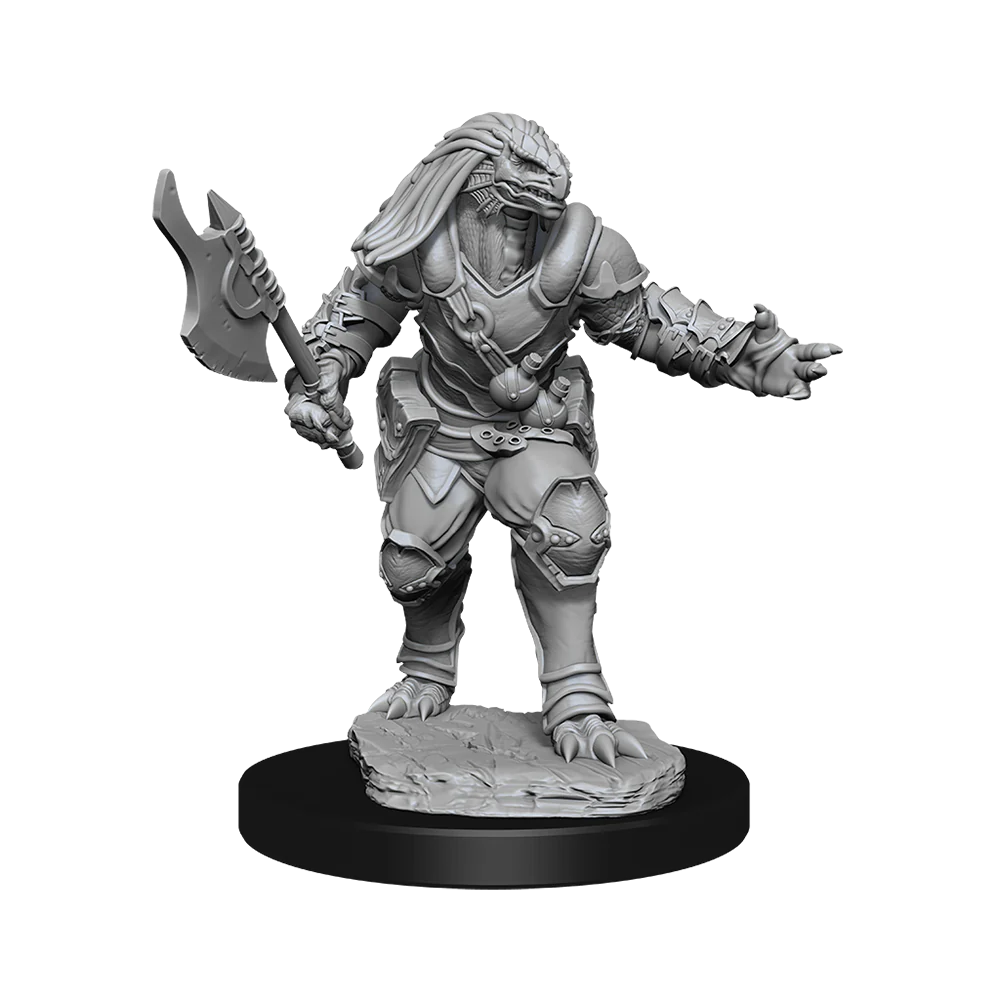 Wizkids D&D Nolzurs Marvelous Unpainted Miniatures Wave 11 Female Dragonborn Fighter 90001