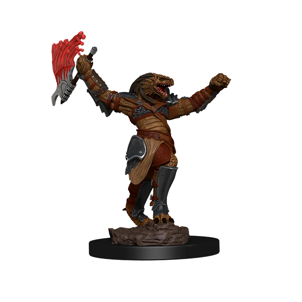 Wizkids D&D Nolzurs Marvelous Unpainted Miniatures Wave 11 Female Dragonborn Fighter 90001