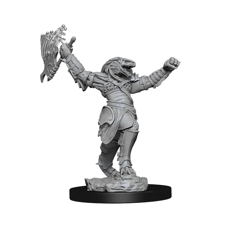 Wizkids D&D Nolzurs Marvelous Unpainted Miniatures Wave 11 Female Dragonborn Fighter 90001