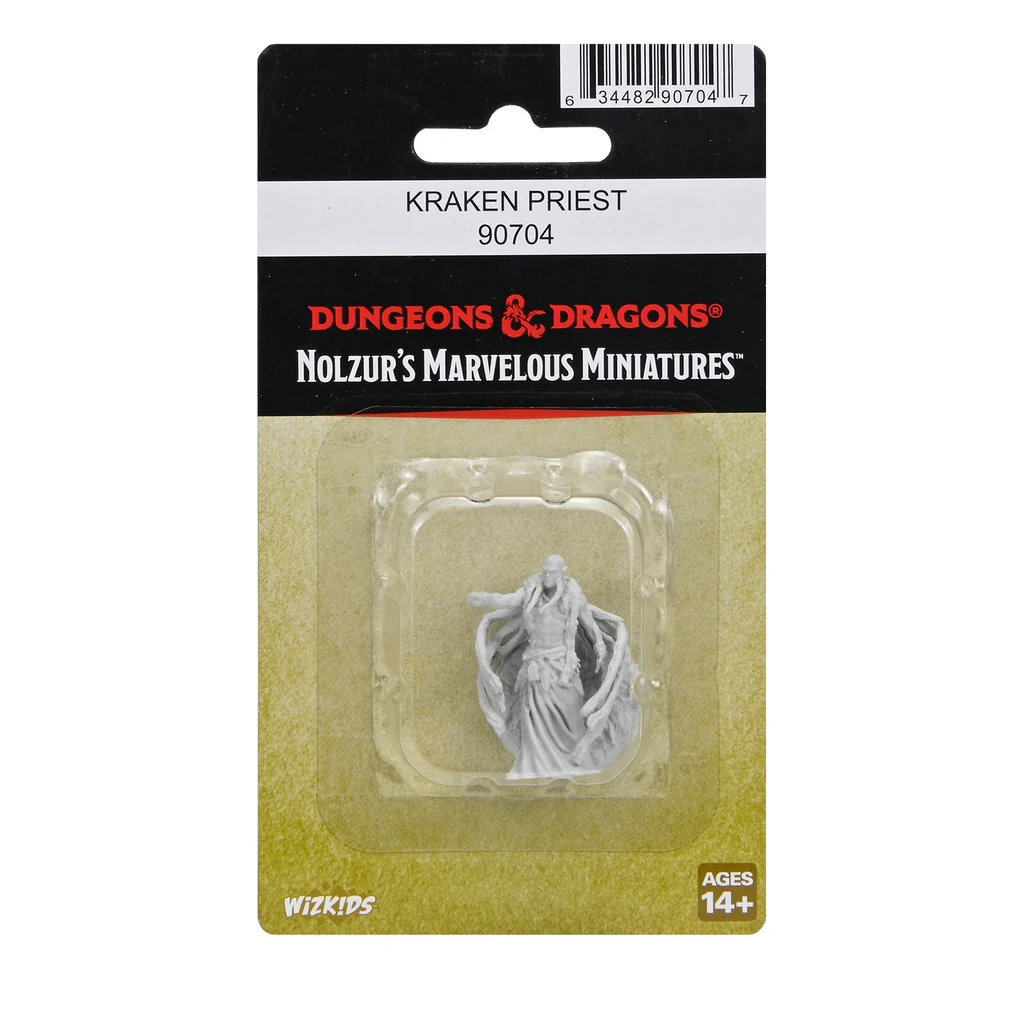 Wizkids D and D Nolzurs Marvelous Unpainted Miniatures Wave 24 Kraken ...