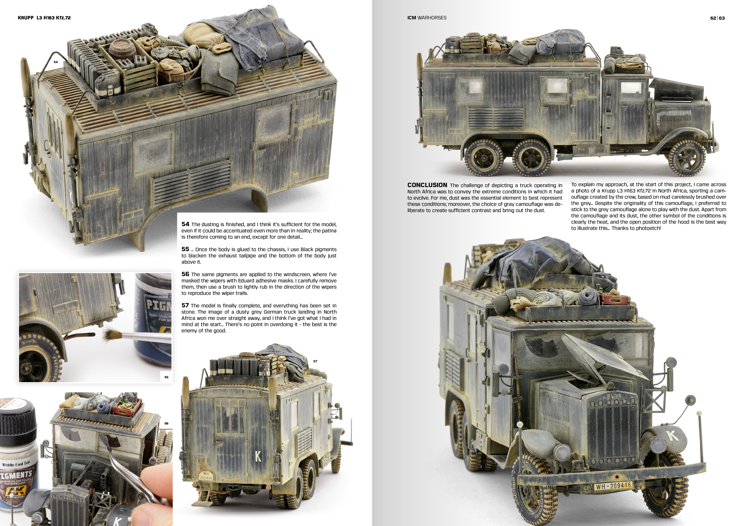 AK Interactive ICM How to paint and Weather WW2 Trucks AKI 130011
