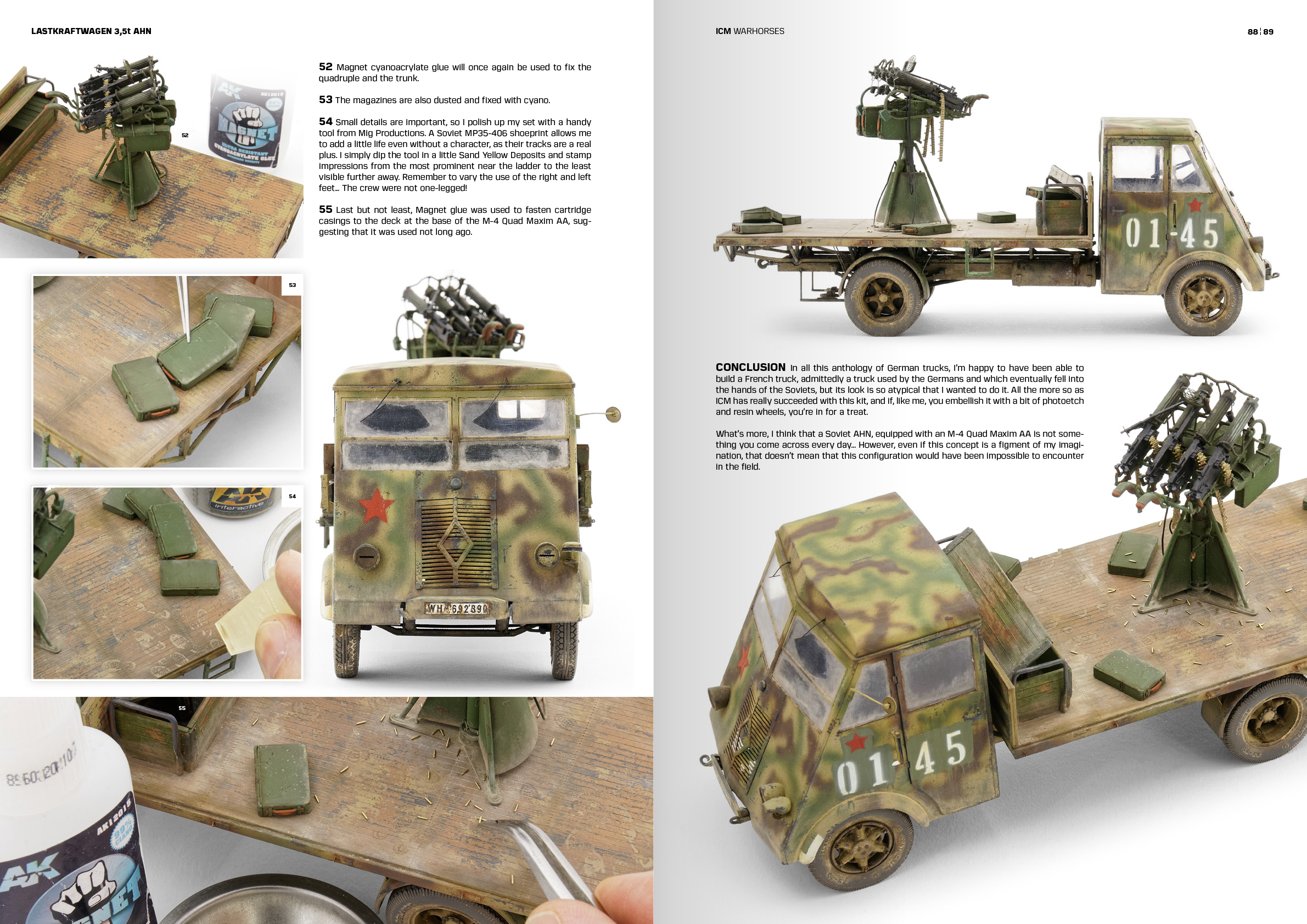 AK Interactive ICM How to paint and Weather WW2 Trucks AKI 130011