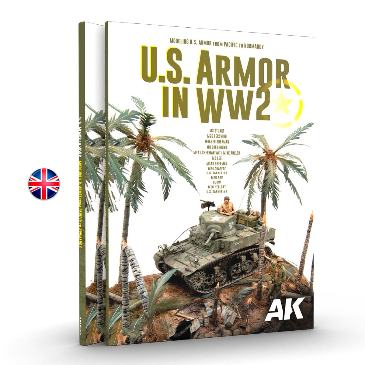 AK Interactive US Armor in WW2 AKI 130019