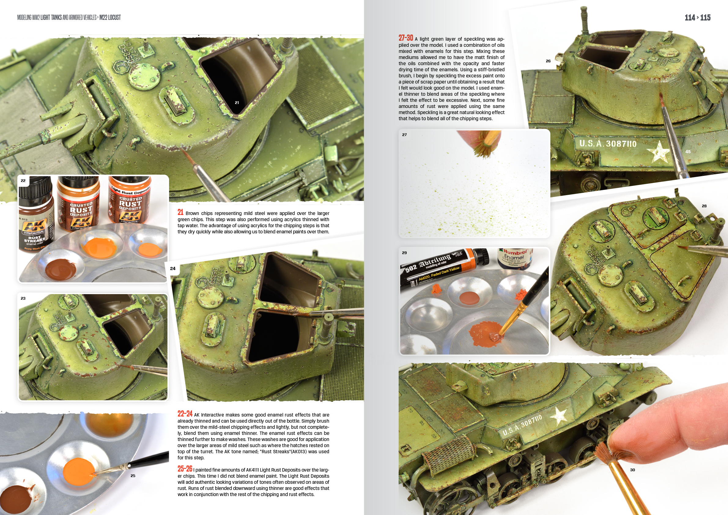 AK Interactive Modeling WW2 Light Tanks and Armoured Vehicles AKI 130020