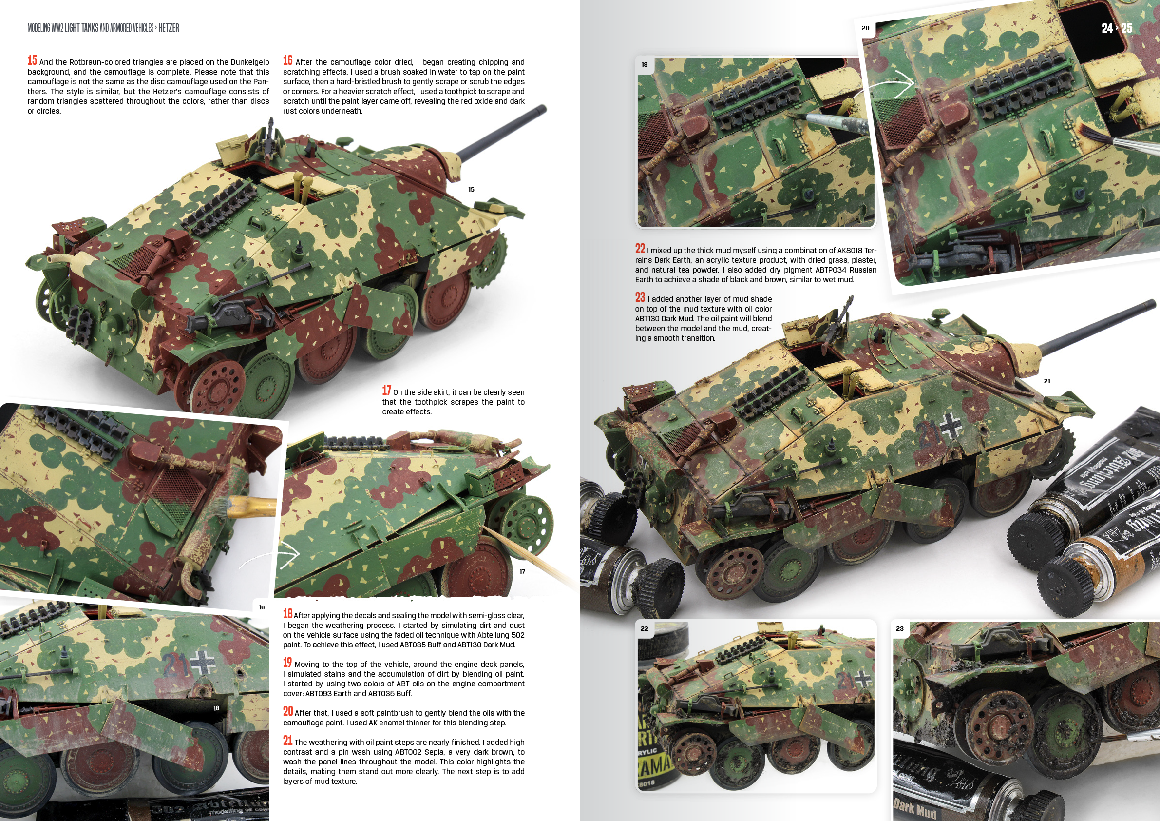 AK Interactive Modeling WW2 Light Tanks and Armoured Vehicles AKI 130020