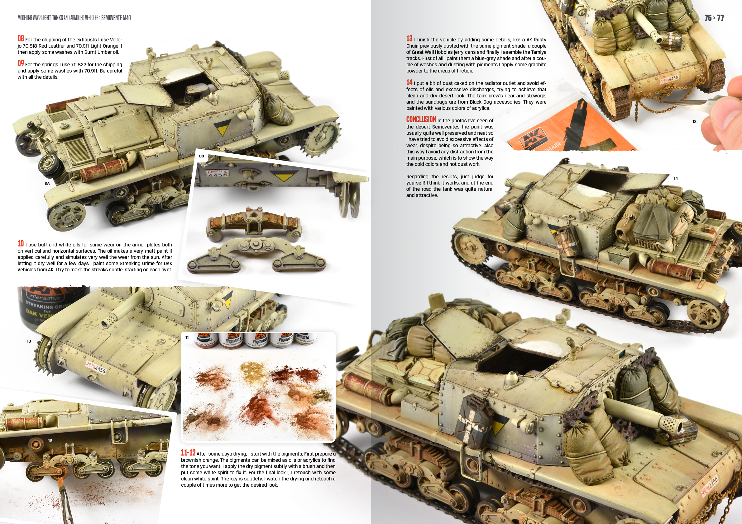 AK Interactive Modeling WW2 Light Tanks and Armoured Vehicles AKI 130020