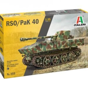 Italeri RSO with PAK 40 7.5cm German SP Anti Tank Gun 1/35 Scale 355