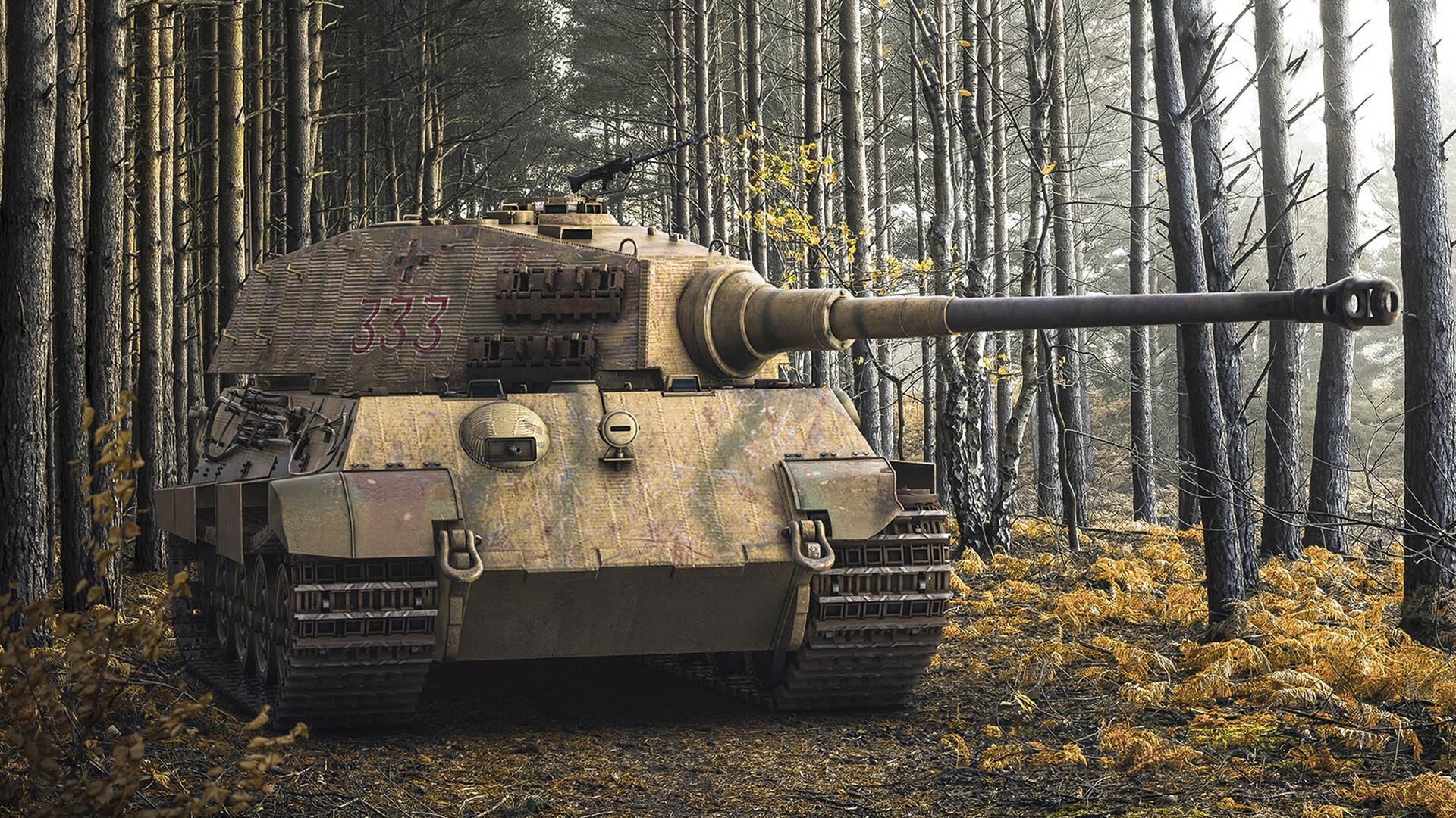 TIGER II in the trees