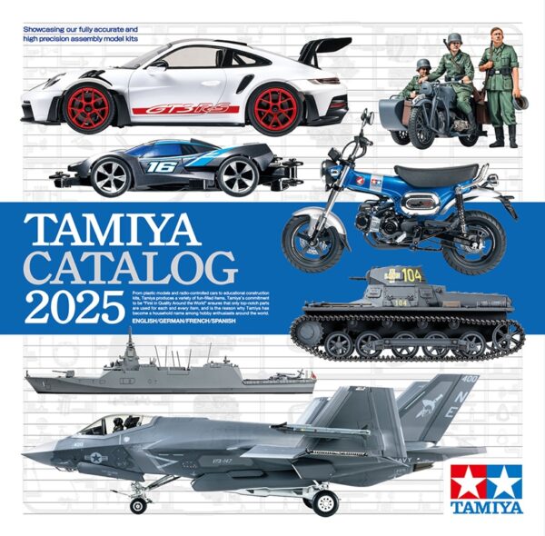 Tamiya Catalog Catalogue 2025 Edition 64457