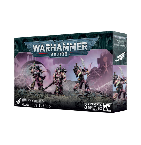 Warhammer 40000 Emperors Children Flawless Blades 37-07 Box