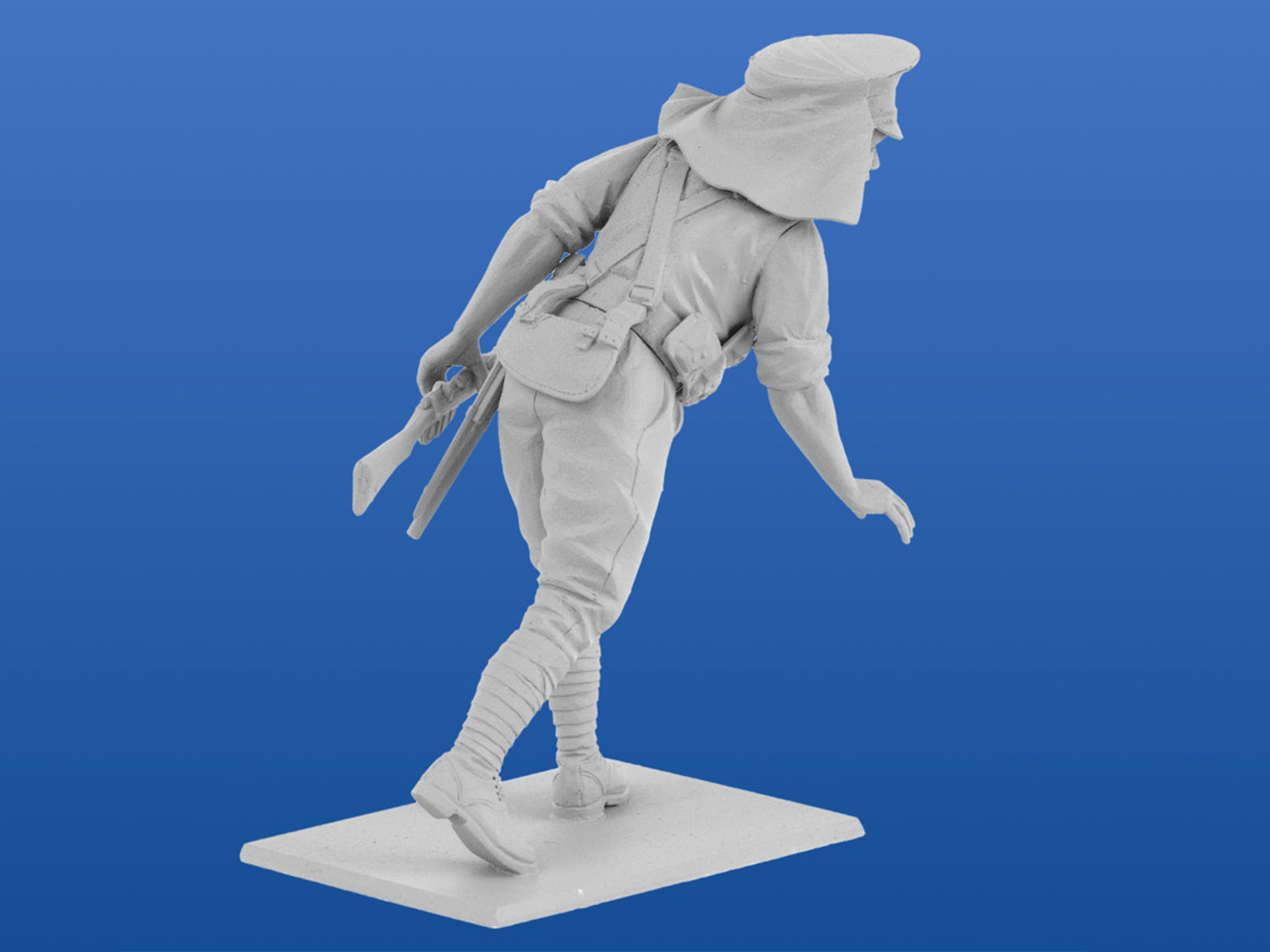 ICM ANZAC Infantry 1915 with 4 Figures 1/35 Scale 35685