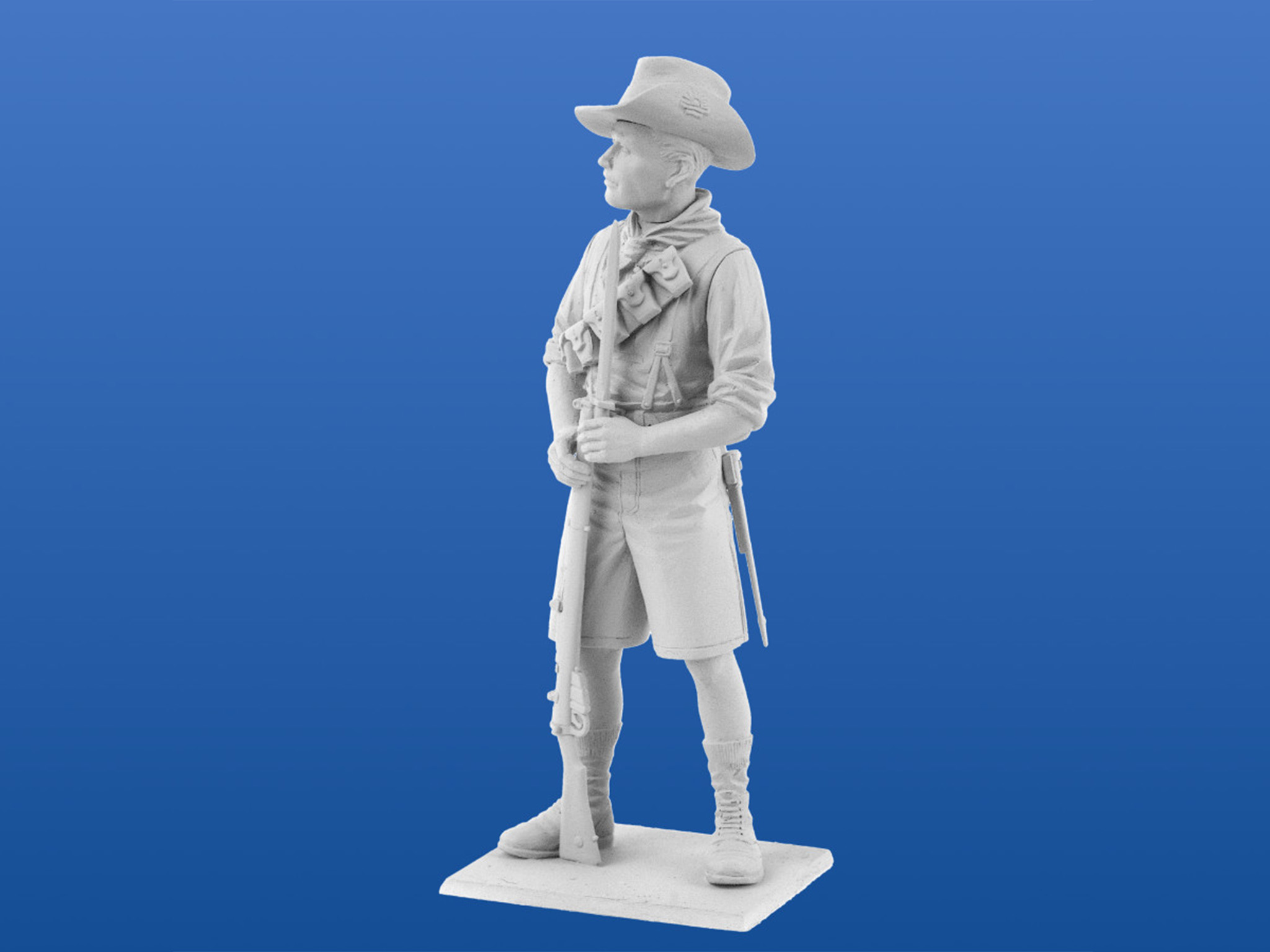 ICM ANZAC Infantry 1915 with 4 Figures 1/35 Scale 35685