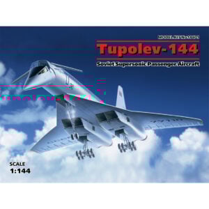 ICM Tupolev-144 Soviet Supersonic Passenger Aircraft 1/144 Scale 14401