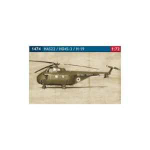 Italeri Whirlwind HAS22/HO4S-3/H-18 Helicopter with Canadian Markings 1/72 Scale 1474
