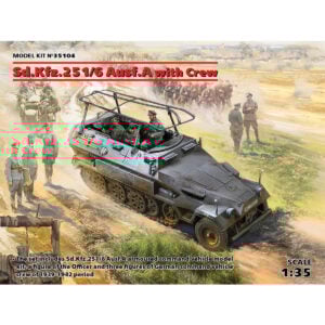 ICM Sd.Kfz.251/6 Ausf.A with Crew 1/35 Scale 35104