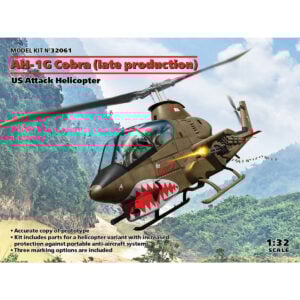 ICM AH-1G Cobra Late Production US Attack Helicopter 1/32 Scale 32061