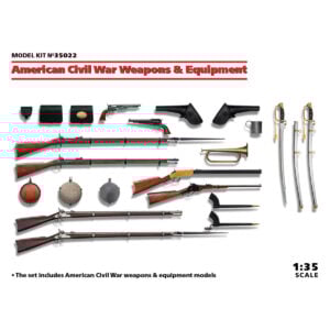 ICM US Civil War Weapons and Equipment 1/35 Scale 35022