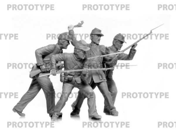 ICM American Civil War Union Infantry Set #2 1/35 Scale 35023
