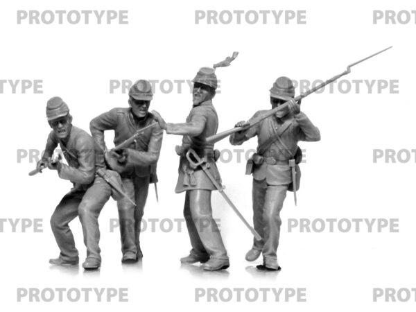 ICM American Civil War Union Infantry Set #2 1/35 Scale 35023