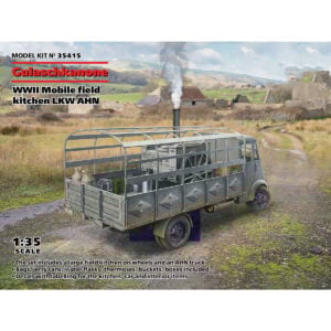 ICM AHN Gulaschkanone WWII German Mobile Field Kitchen 1/35 Scale 35415