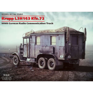 ICM Krupp L3H163 Kfz.72 WWII German Radio Communication Truck 1/35 Scale 35462