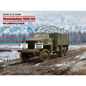 ICM Studebaker US6-U3 US Military Truck 1/35 Scale 35490