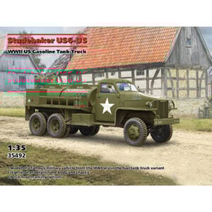 ICM Studebaker US6-U5 WWII US Gasoline Tank Truck 1/35 Scale 35492