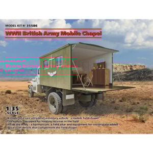 ICM WWII British Army Mobile Chapel 1/35 Scale 35586