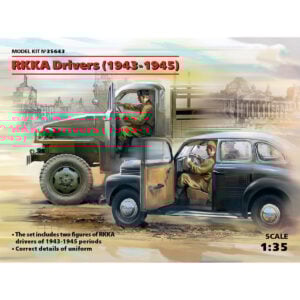 ICM RKKA Drivers 1943-1945 with 2 Figures 1/35 Scale 35643