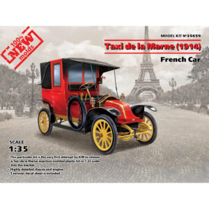 ICM Taxi de la Marne 1914 French Car 1/35 Scale 35659
