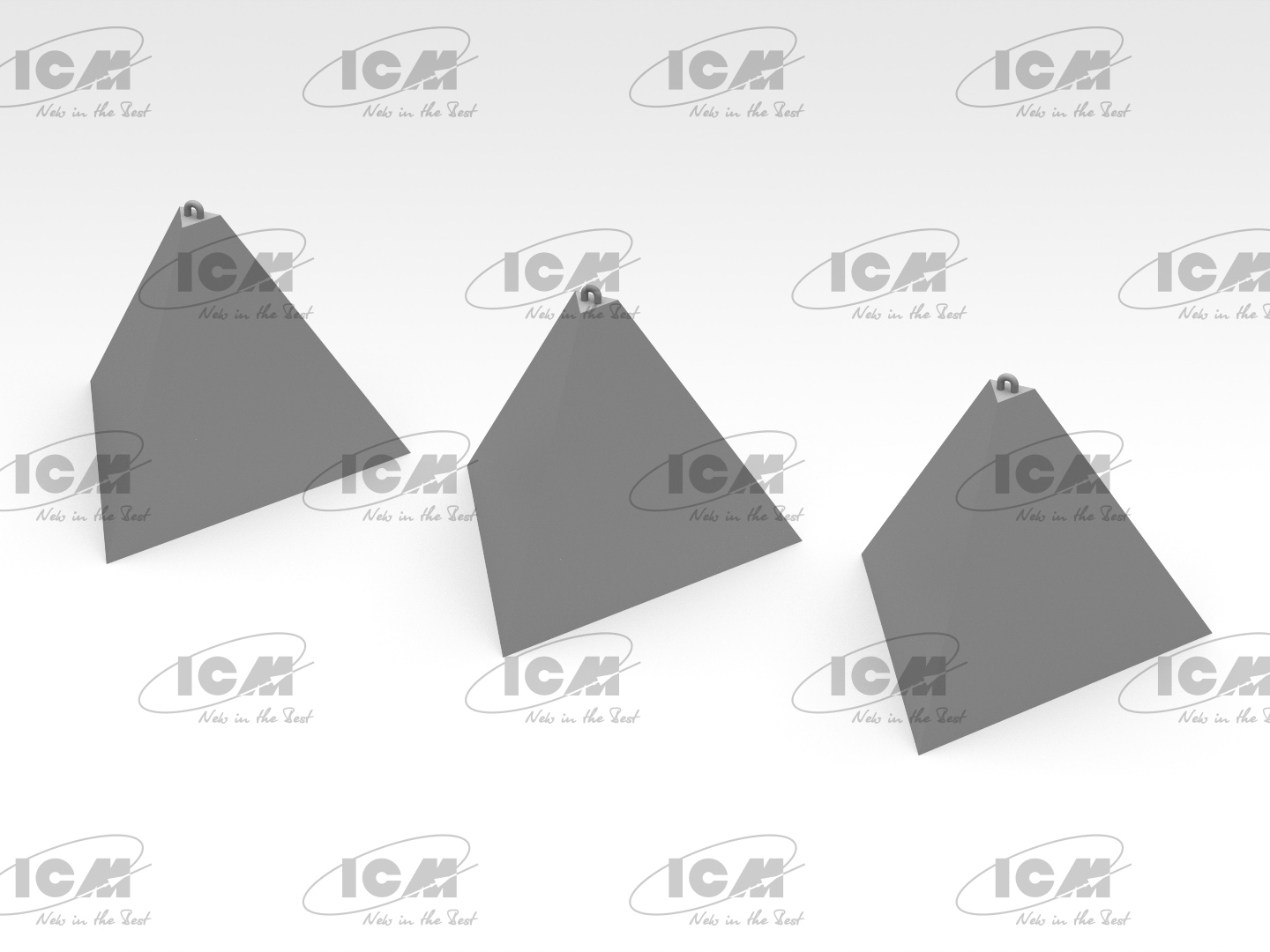 ICM Dragon's Teeth Anti-tank Obstacles New Tooling 1/35 Scale 35746