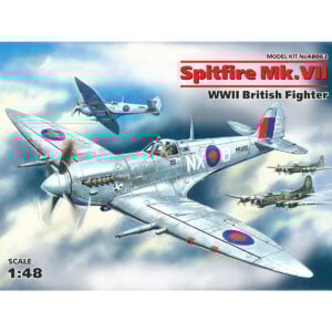 ICM Spitfire Mk.VII WWII British Fighter 1/48 Scale 48062