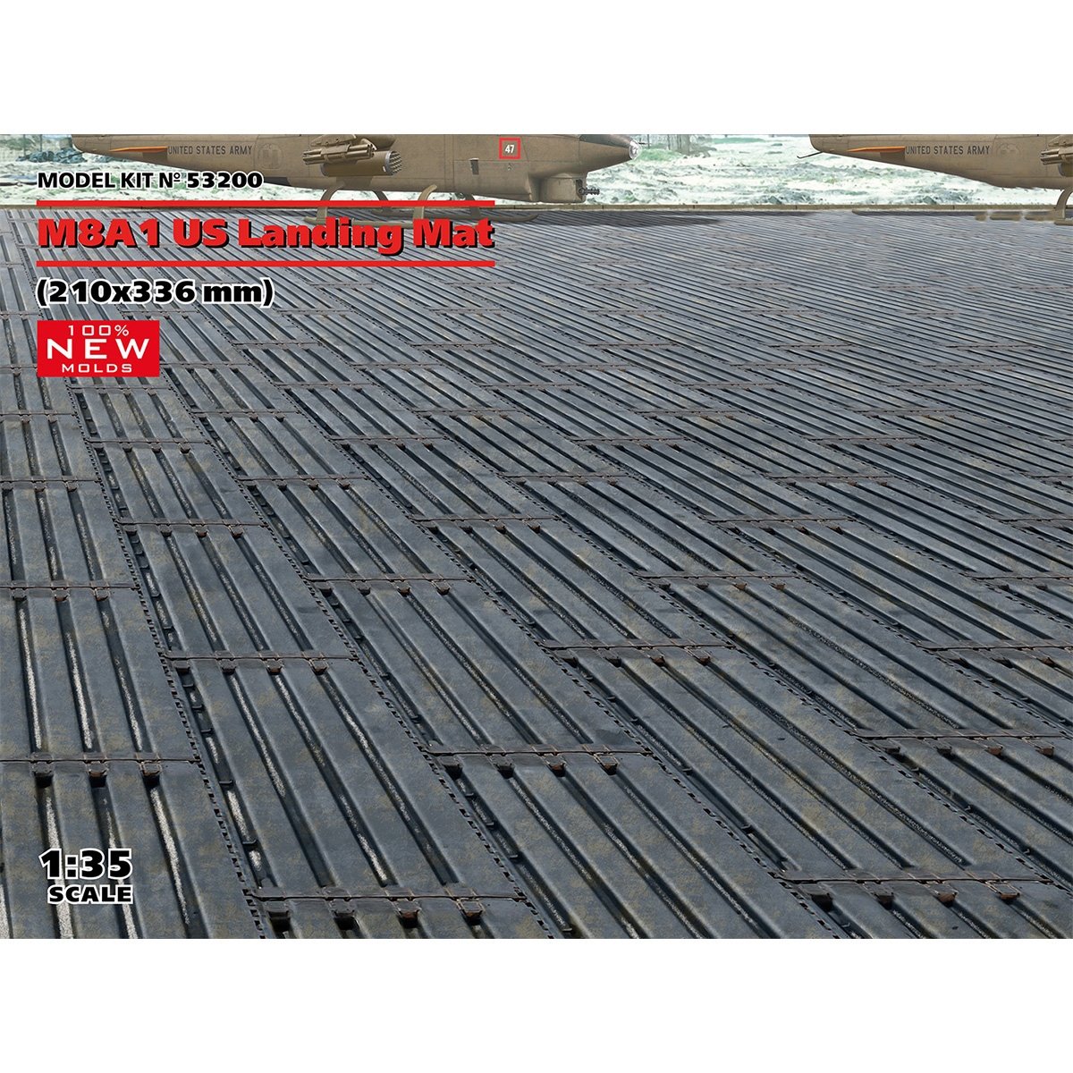 ICM M8A1 US Landing Mat 1/35 Scale 53200